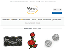 Tablet Screenshot of expointl.com